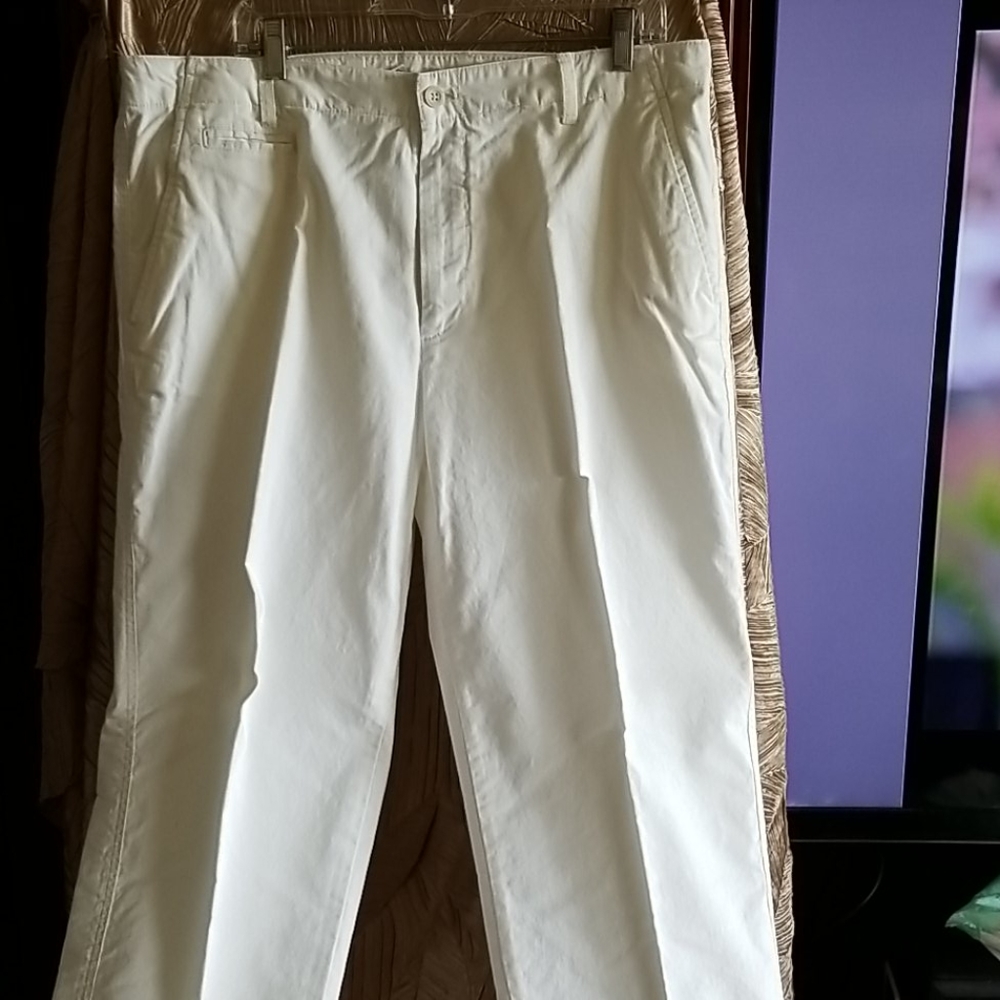 Calvin Klein white cotton  pants
